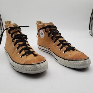 Converse Chuck Taylor All Star Shoes Mens Size 12 Brown Canvas High Top Sneakers
